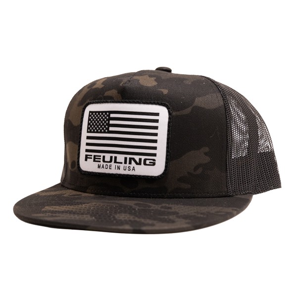 AMERICAN FLAG MESH SNAPBACK