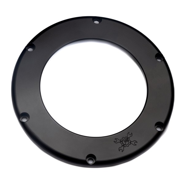 CLEAR BA AIR CLEANER COVER, BLACK FINISH