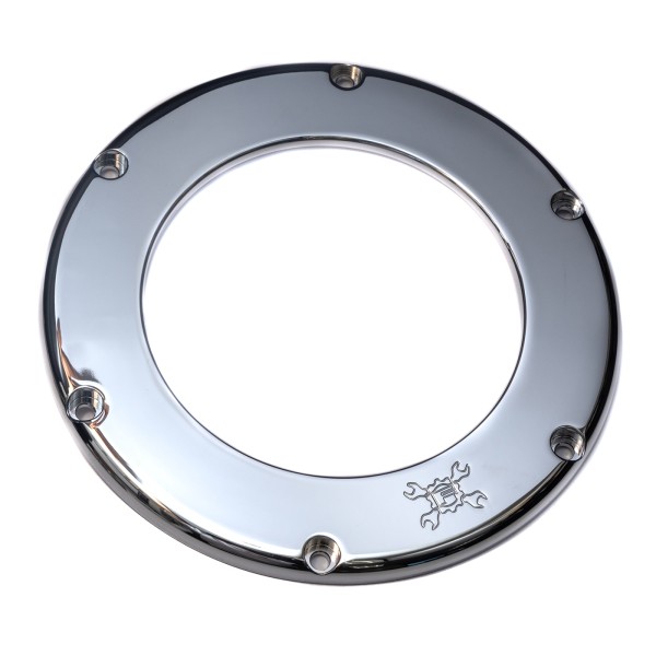 CLEAR BA AIR CLEANER COVER, CHROME FINISH