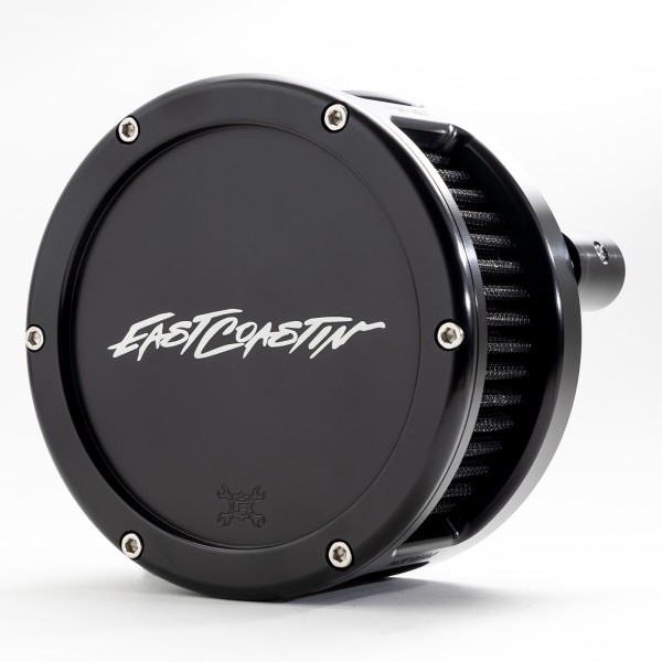 EAST COASTIN BA Air Cleaner Kit, Black finish, Black filter