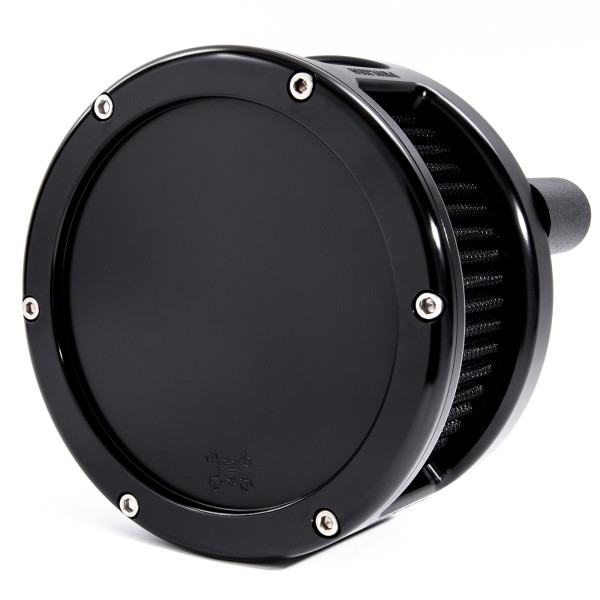 BA Air Cleaner Kit, Black finish, Black filter