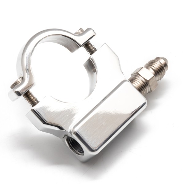 1" HANDLEBAR PSI GAUGE MOUNT - CHROME
