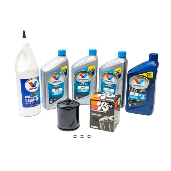 Complete oil change kit (Twin Cam, Exc FL)