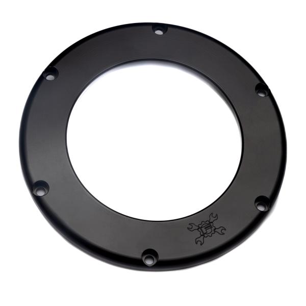 CLEAR BA AIR CLEANER COVER, BLACK FINISH