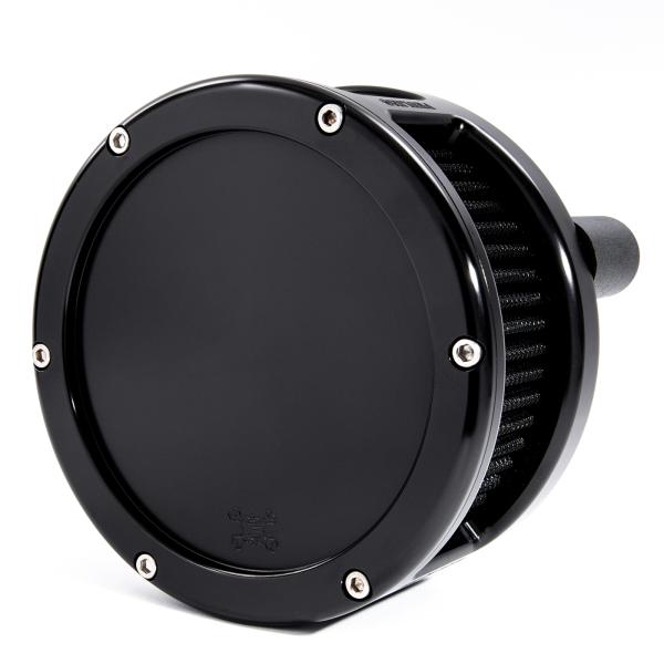 BA Air Cleaner Kit, Black finish, Black filter