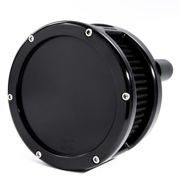 BA Air Cleaner Kit, Black finish, Black filter