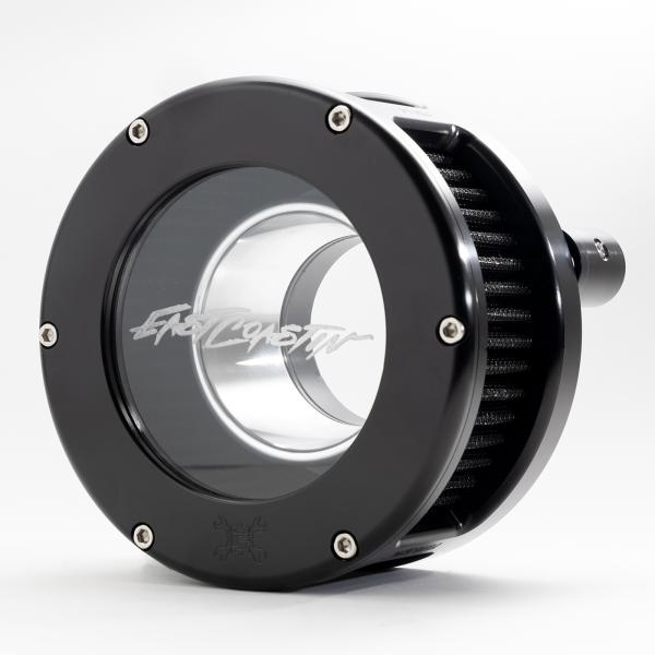 EAST COASTIN BA Air Cleaner Kit, Black finish, Black filter