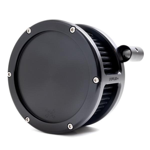 BA Air Cleaner Kit, Black finish, Black filter