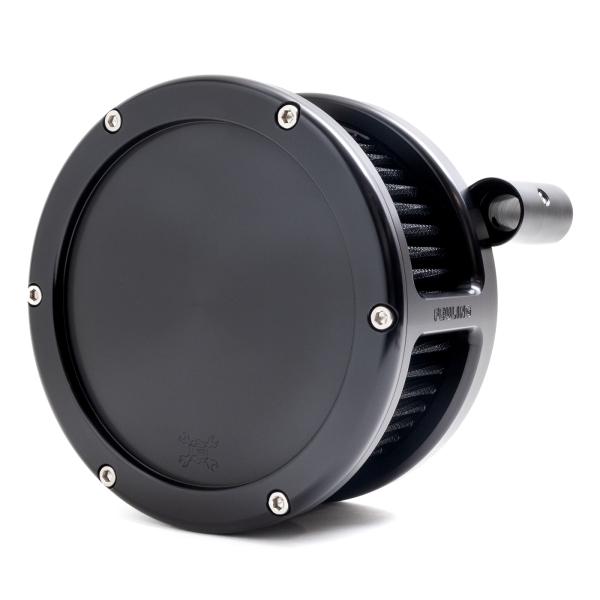 BA Air Cleaner Kit, Black finish, Black filter