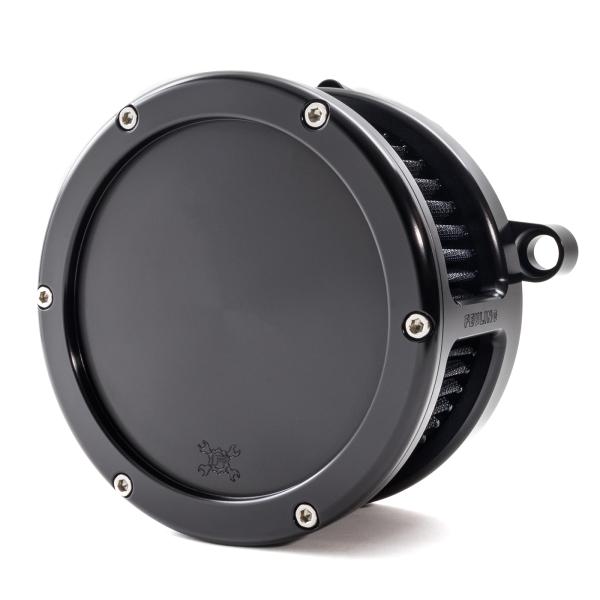 BA Air Cleaner Kit, Black finish, Black filter