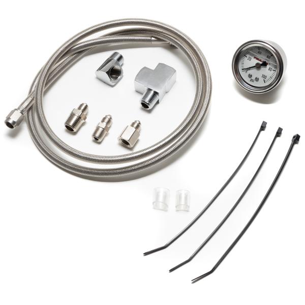 STAINLESS REMOTE OIL PSI GAUGE KIT