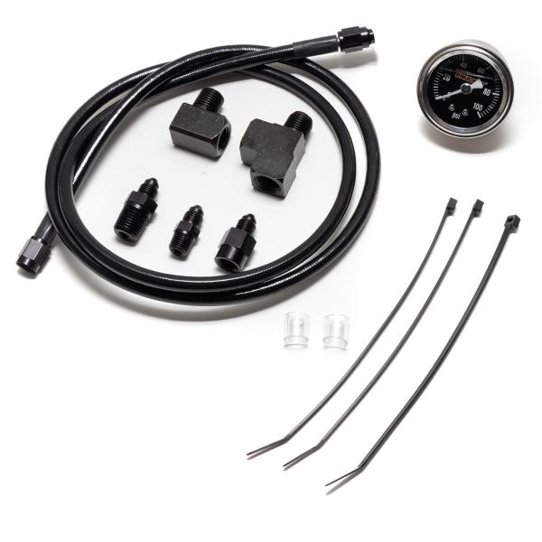 BLACK REMOTE OIL PSI GAUGE KIT