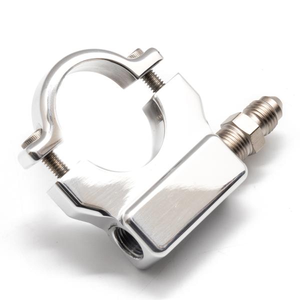 1 HANDLEBAR PSI GAUGE MOUNT - CHROME