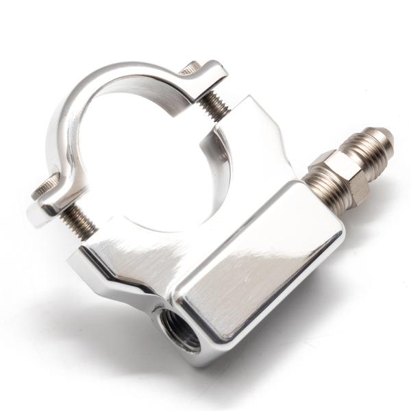 1 HANDLEBAR PSI GAUGE MOUNT - POLISHED