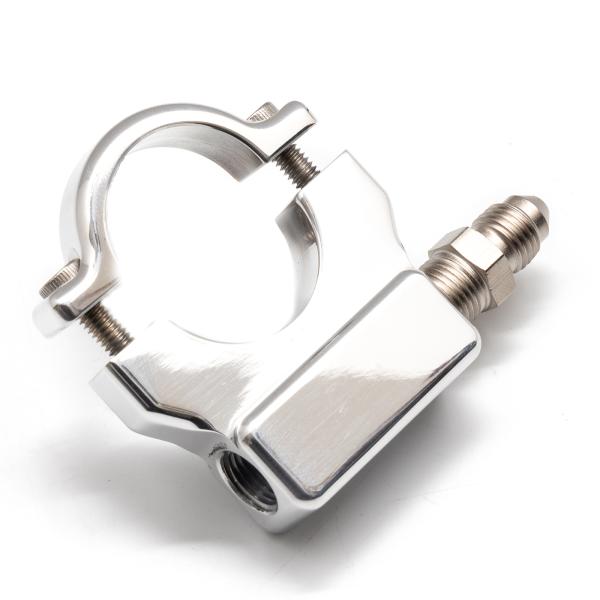 1.250 HANDLEBAR PSI GAUGE MOUNT - POLISHED