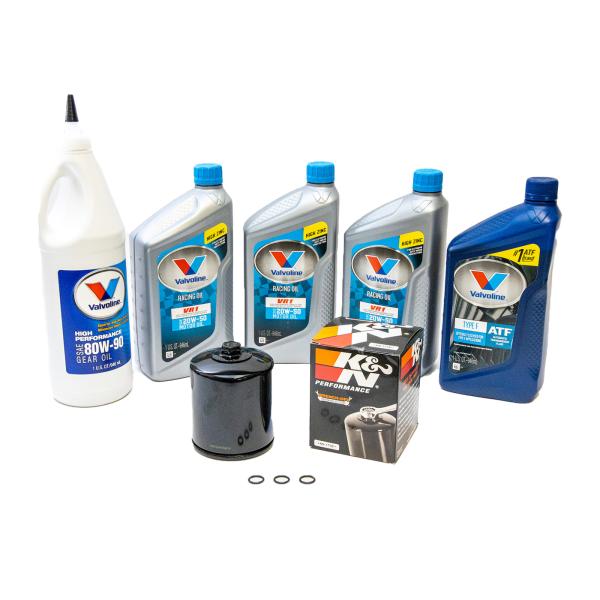 Complete oil change kit (Twin Cam, Exc FL)