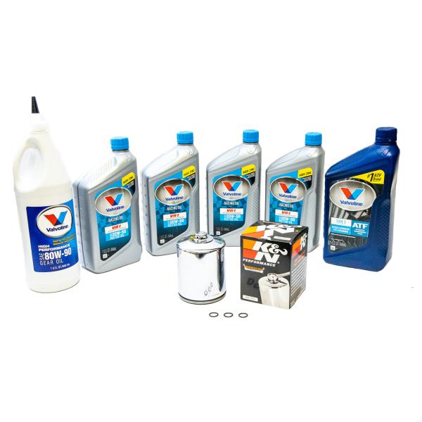 Complete oil change kit (Twin Cam FL)